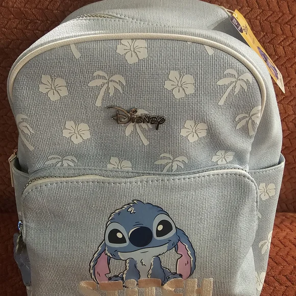 Disney | Accessories | Disney Stitch Backpack Light Blue And  display picture 2